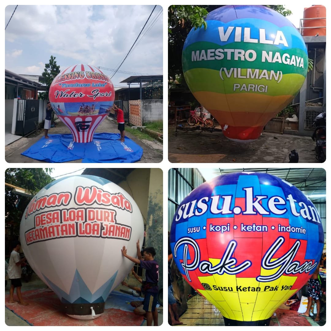 balon udara selfie