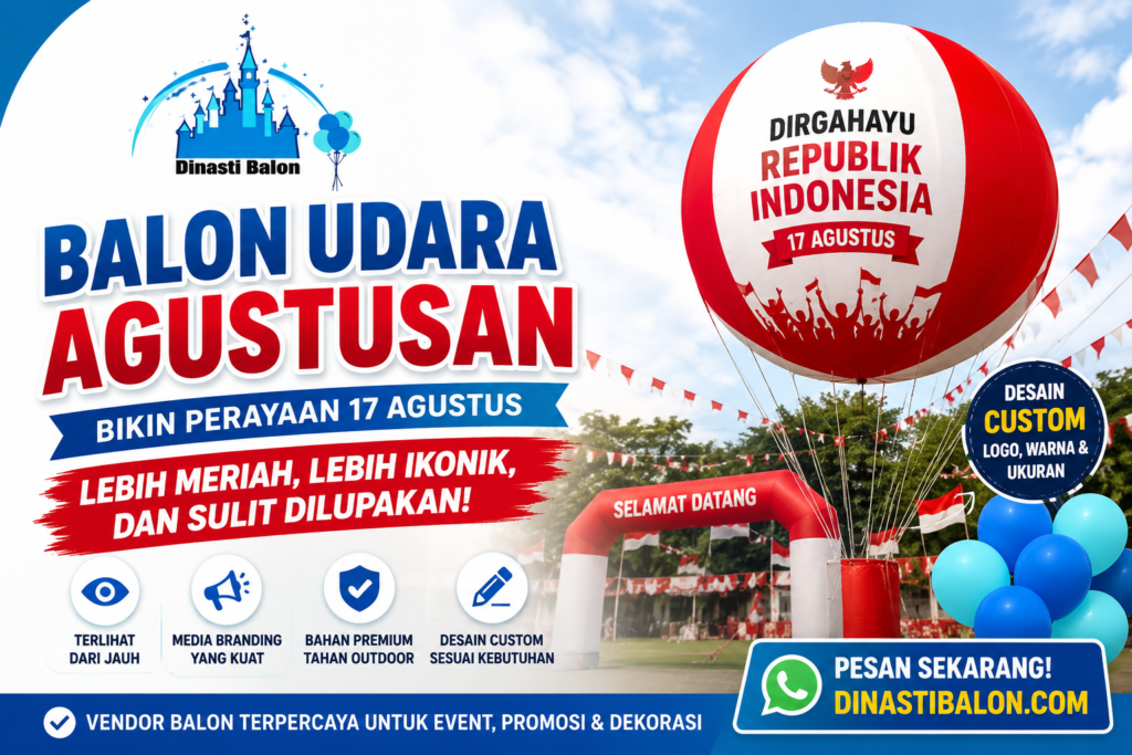 balon gapura agustusan dinastibalon.com