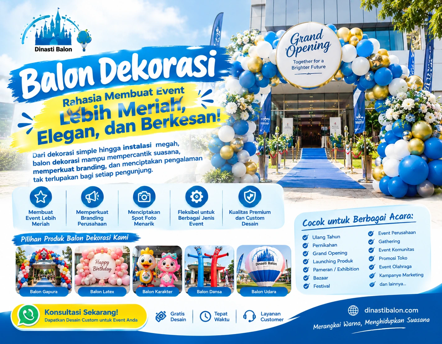 balon dekorasi