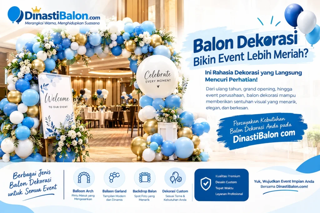 balon dekorasi
